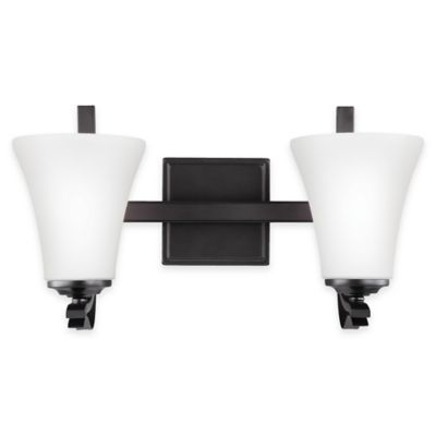Buy Feiss Summerdale 2-Light Bath Vanity in Oil-Rubbed Bronze from Bed Bath & Beyond